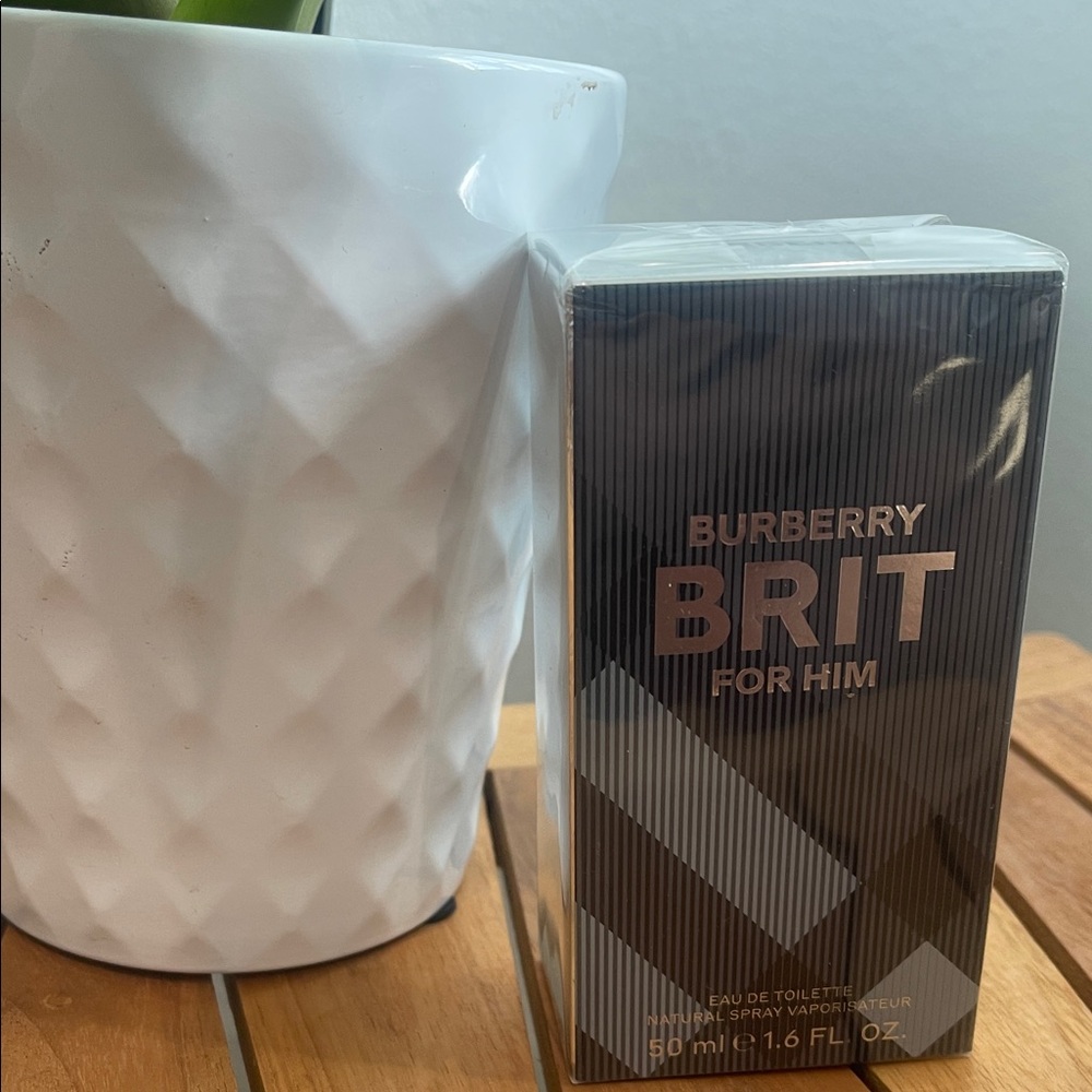 Burberry Brit For Him Eau de Toilette - Black and Gray